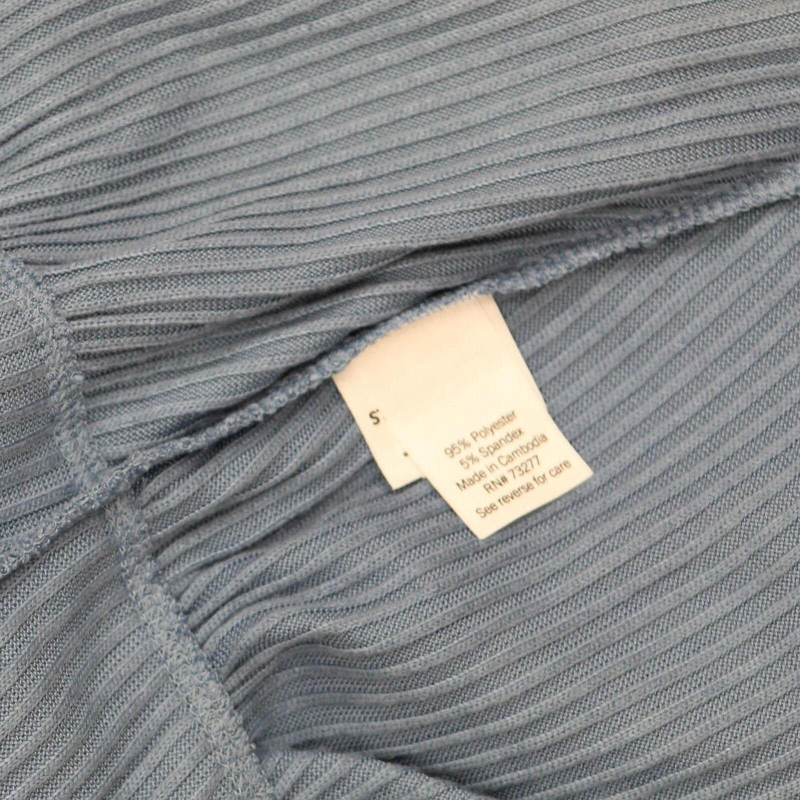 Designer NWT Lc Lauren Conrad Tunic Blouse WL24K000RS M Scrub Blue Size M / US 6-8 / IT 42-44 - 4 Thumbnail