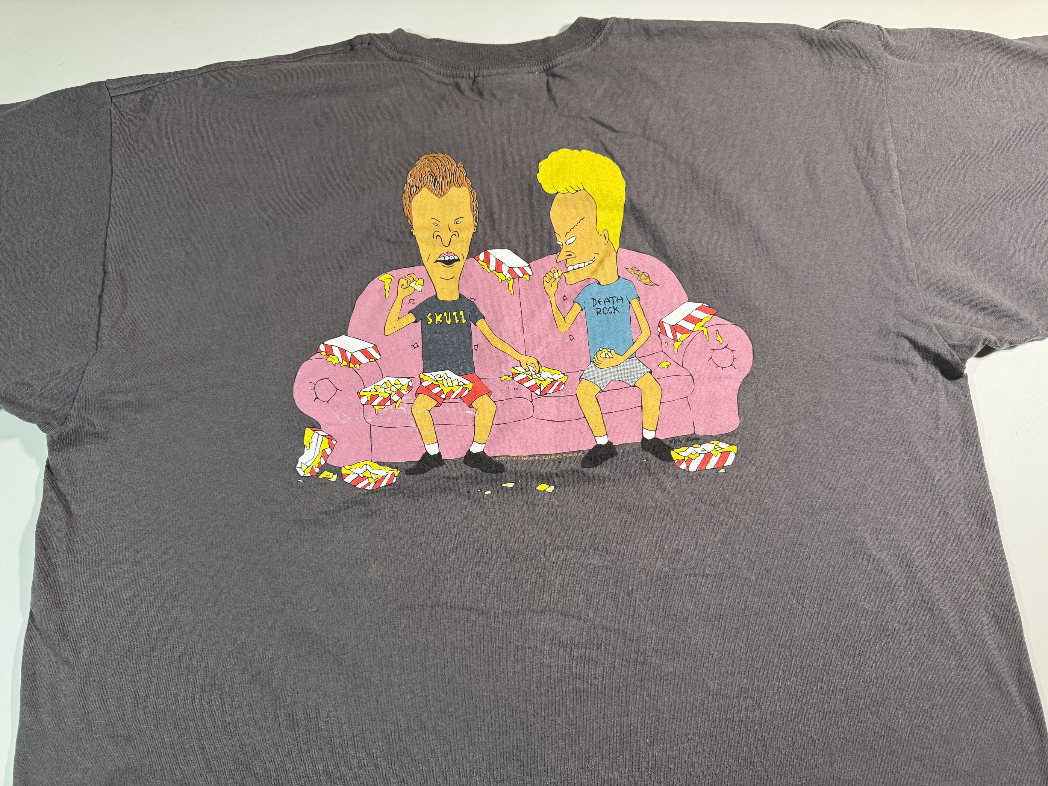 Mtv Vintage 2004 Beavis and Butt-Head Nachos Rule T-shirt Size US XXL / EU 58 / 5 - 3 Thumbnail
