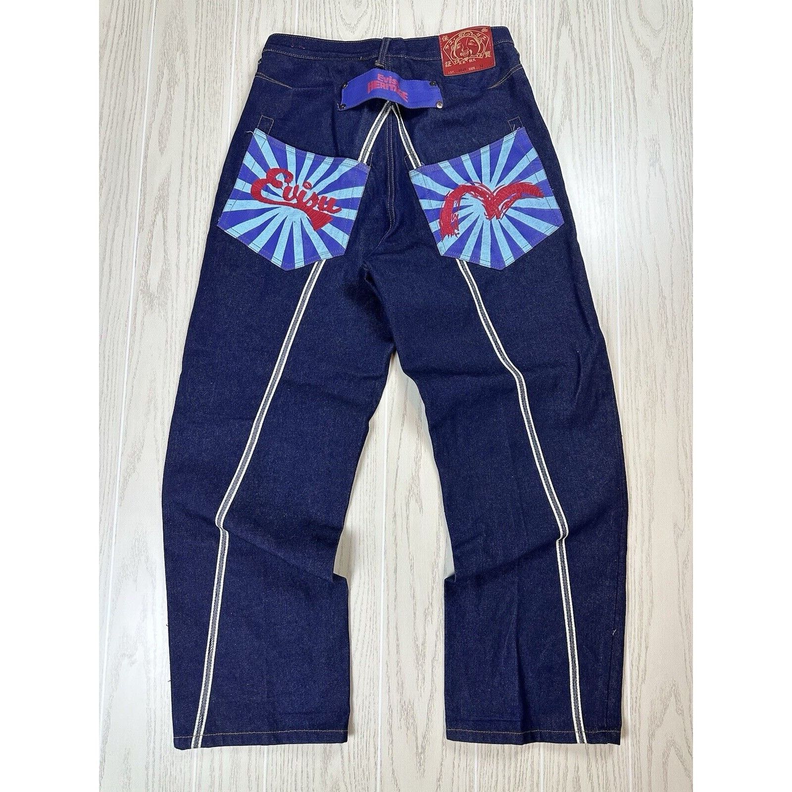 Evisu × Japanese Brand Vintage Evisu Heritage Japan Jeans Size US 34 / EU 50 - 1 Thumbnail