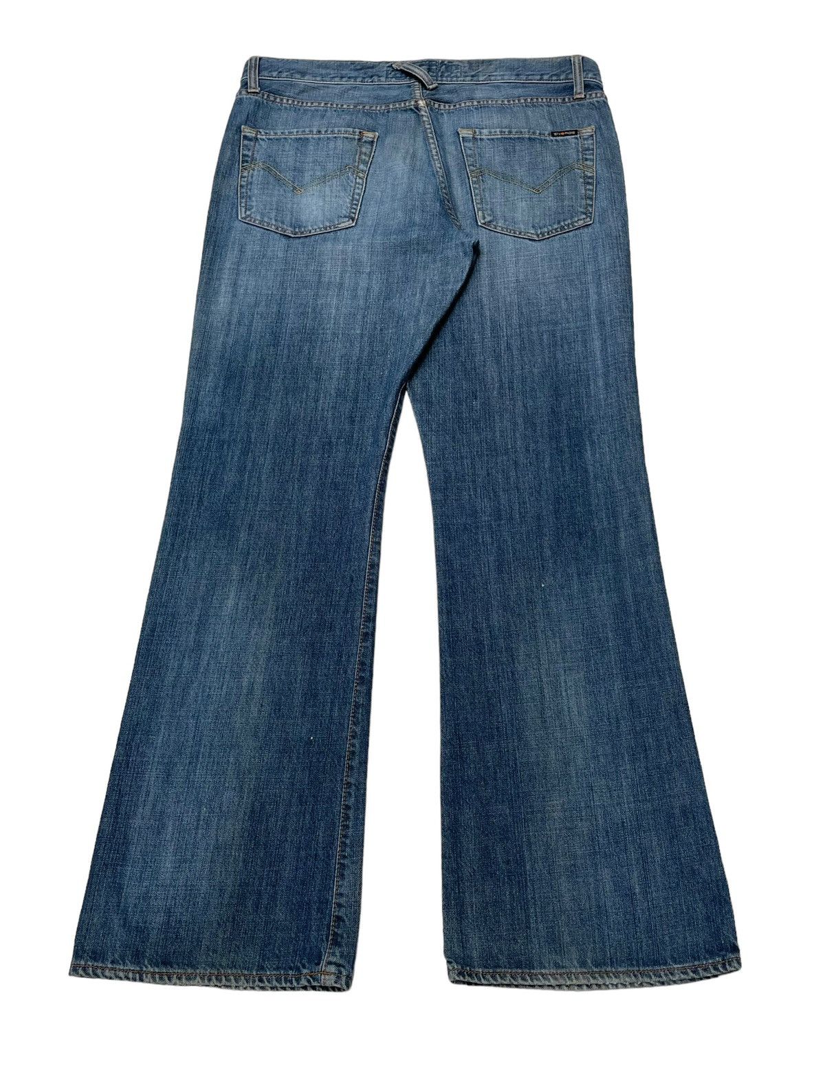 Energie Vintage Brand Energie Flared Jeans 2000s Size US 36 / EU 52 - 2 Thumbnail