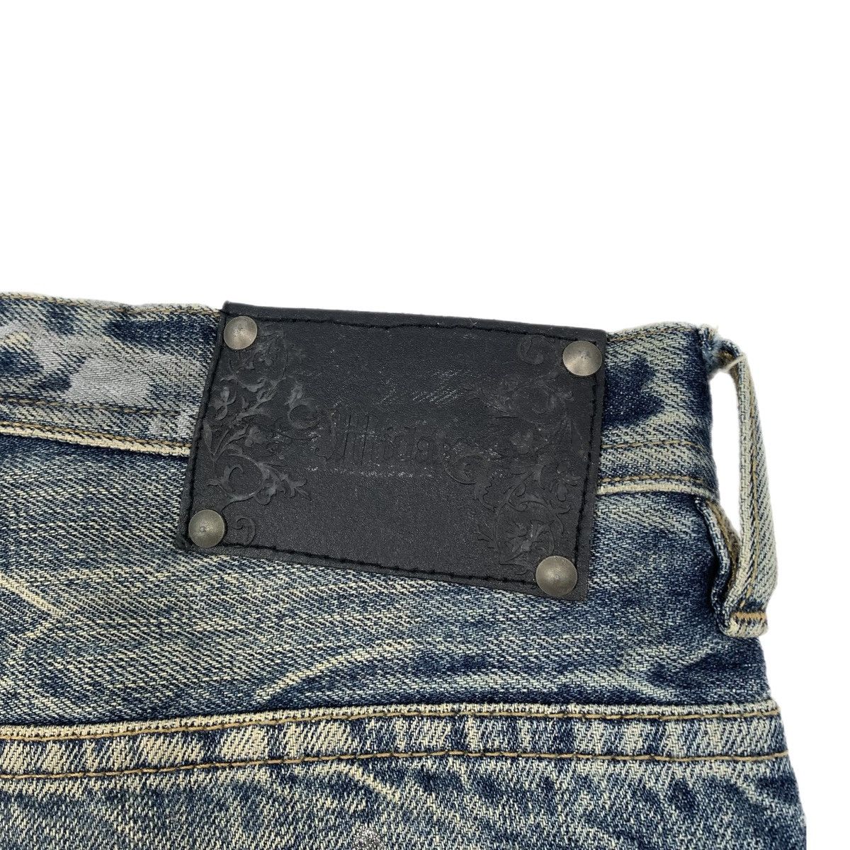 14th Addiction × If Six Was Nine × KMRii Midas Distressed Denim Shorts Size US 30 / EU 46 - 7 Thumbnail