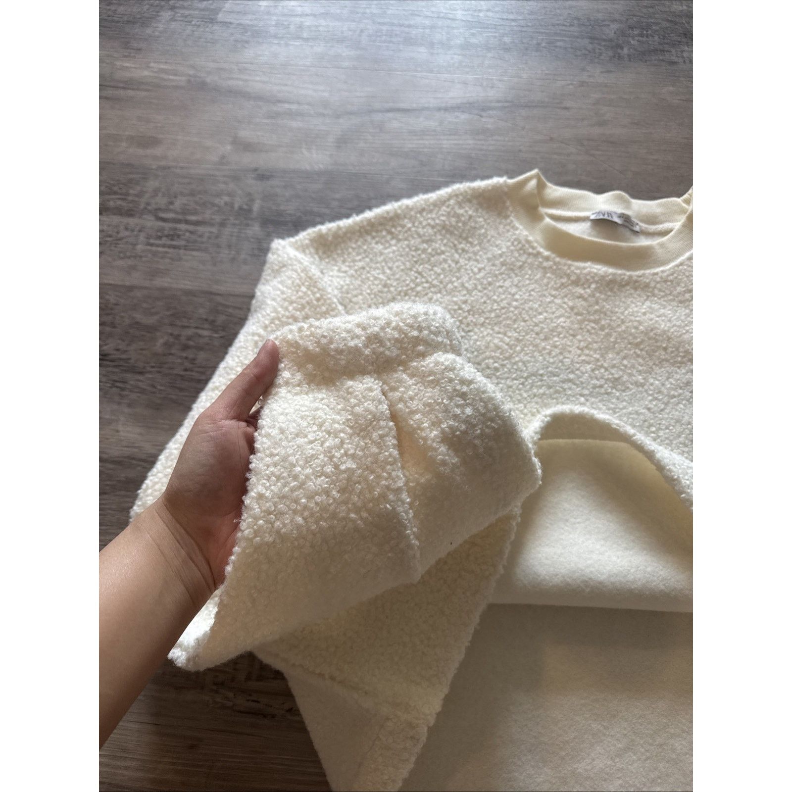 Zara Zara White Sweater Size L Brand New Without Tag Size L / US 10 / IT 46 - 6 Thumbnail