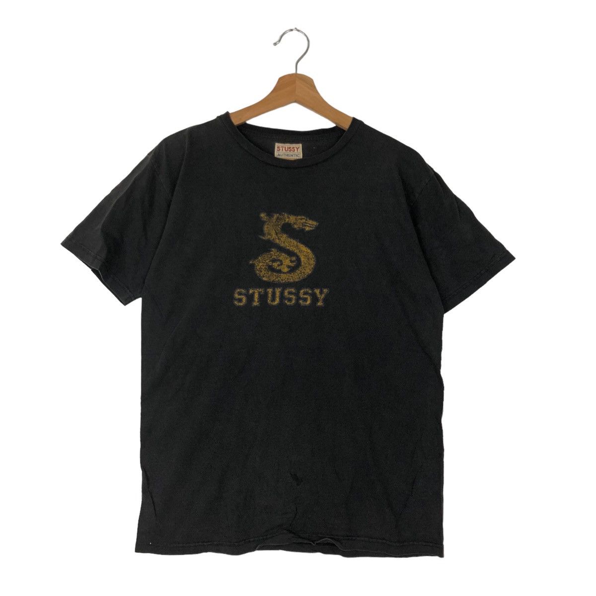 Stussy 🔥VINTAGE 90’s STUSSY BIG LOGO SHORT SLEEVE T-SHIRT Size US S / EU 44-46 / 1 - 1 Thumbnail