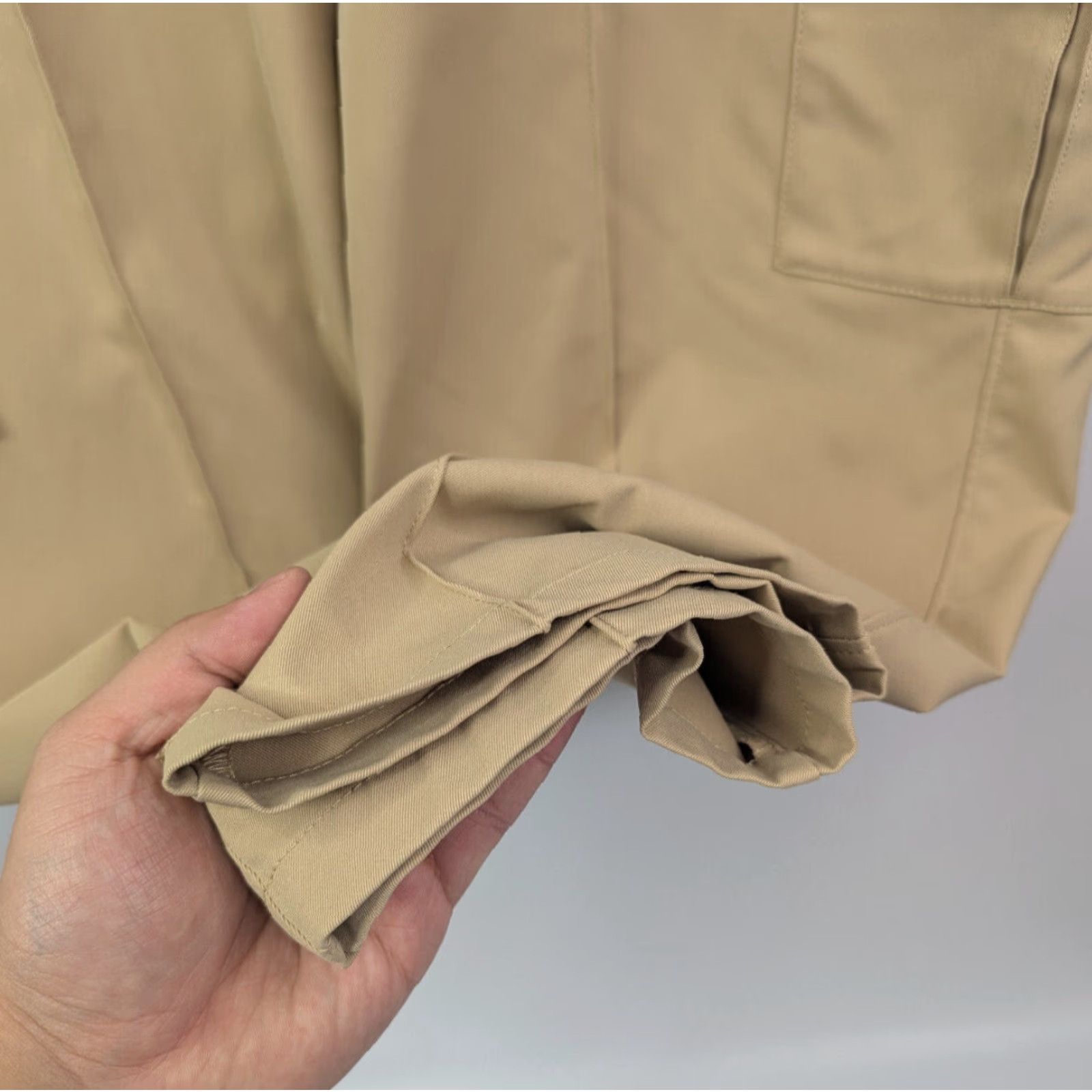 The North Face The North Face W Cargo Pant Khaki Beige Regular Fit XL Womens Pockets Lightweight Zip Pocket Hiking Size 40" / US 18 - 2 Thumbnail