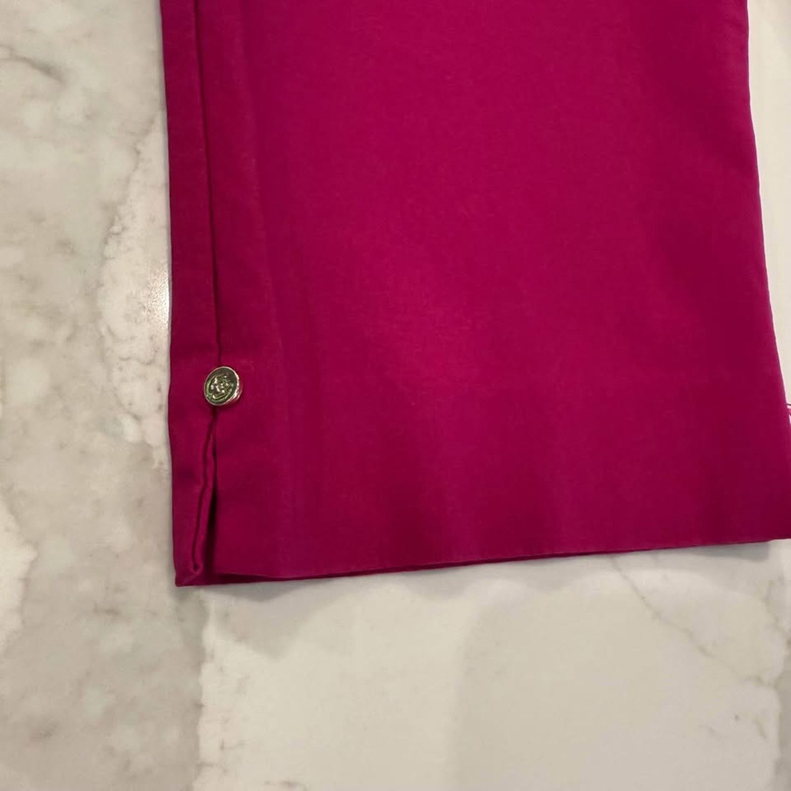Chicos Chicos SoSlimming Brigitte PullOn Rivet Slim Capris Womens 8 Size 30" / US 8 / IT 44 - 3 Thumbnail