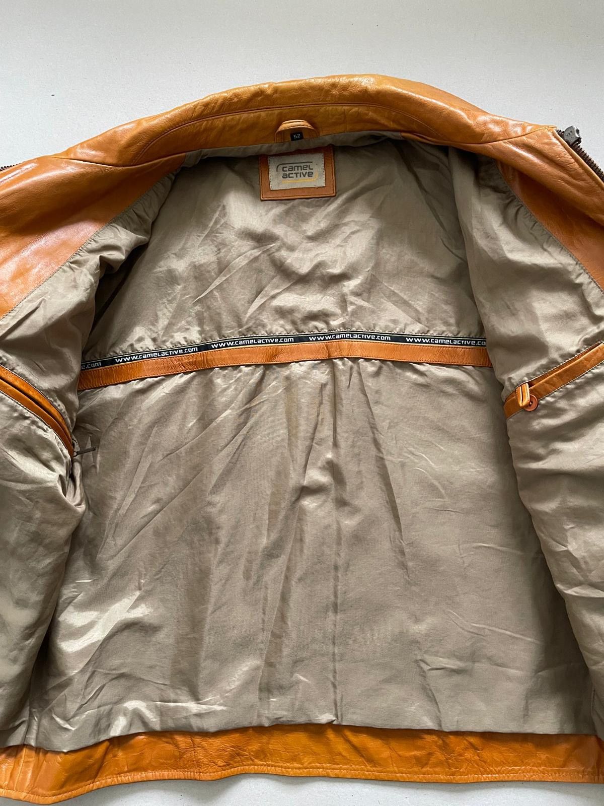 camel active Vintage Camel Active Leather Jacket Size US L / EU 52-54 / 3 - 6 Thumbnail