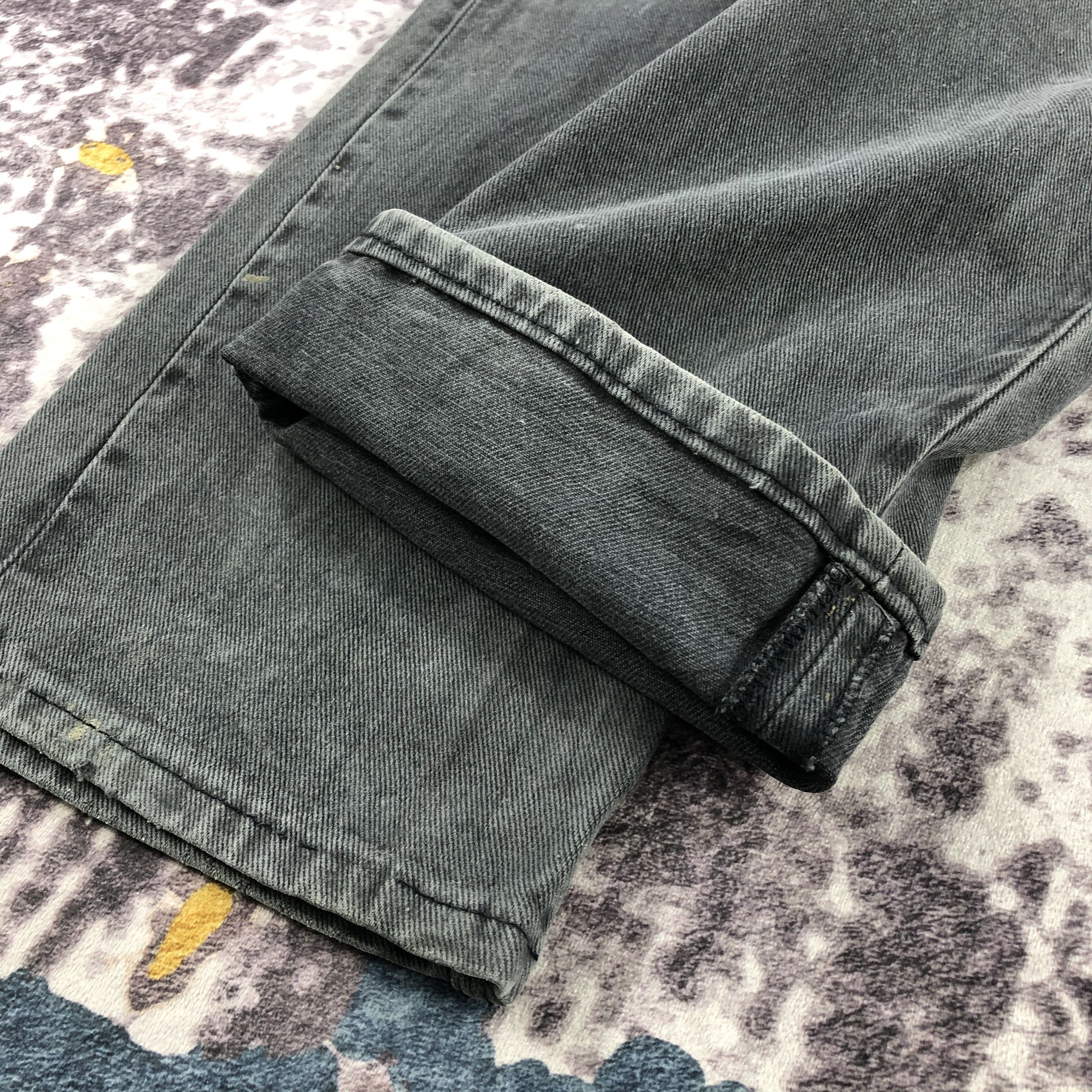 Levi's 90s Vintage Levis 501 Black Jeans-JM2673 Size US 32 / EU 48 - 7 Thumbnail