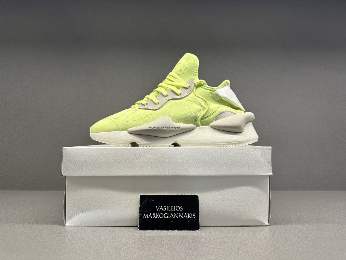 Y-3 Adidas Y-3 Kaiwa Semi Frozen Yellow Size US 6.5 / EU 39-40 - 1 Thumbnail