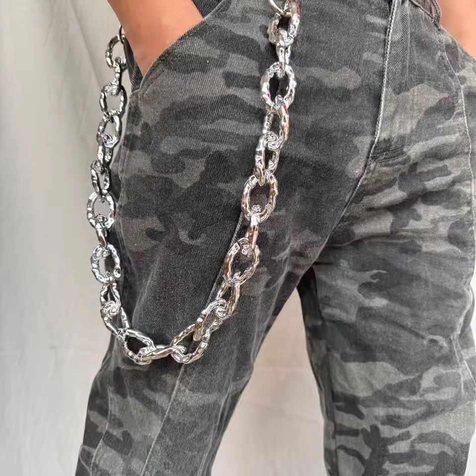 Japanese Brand Clinker UV Electroplating Chain Keychain Wallet Size ONE SIZE - 1 Thumbnail