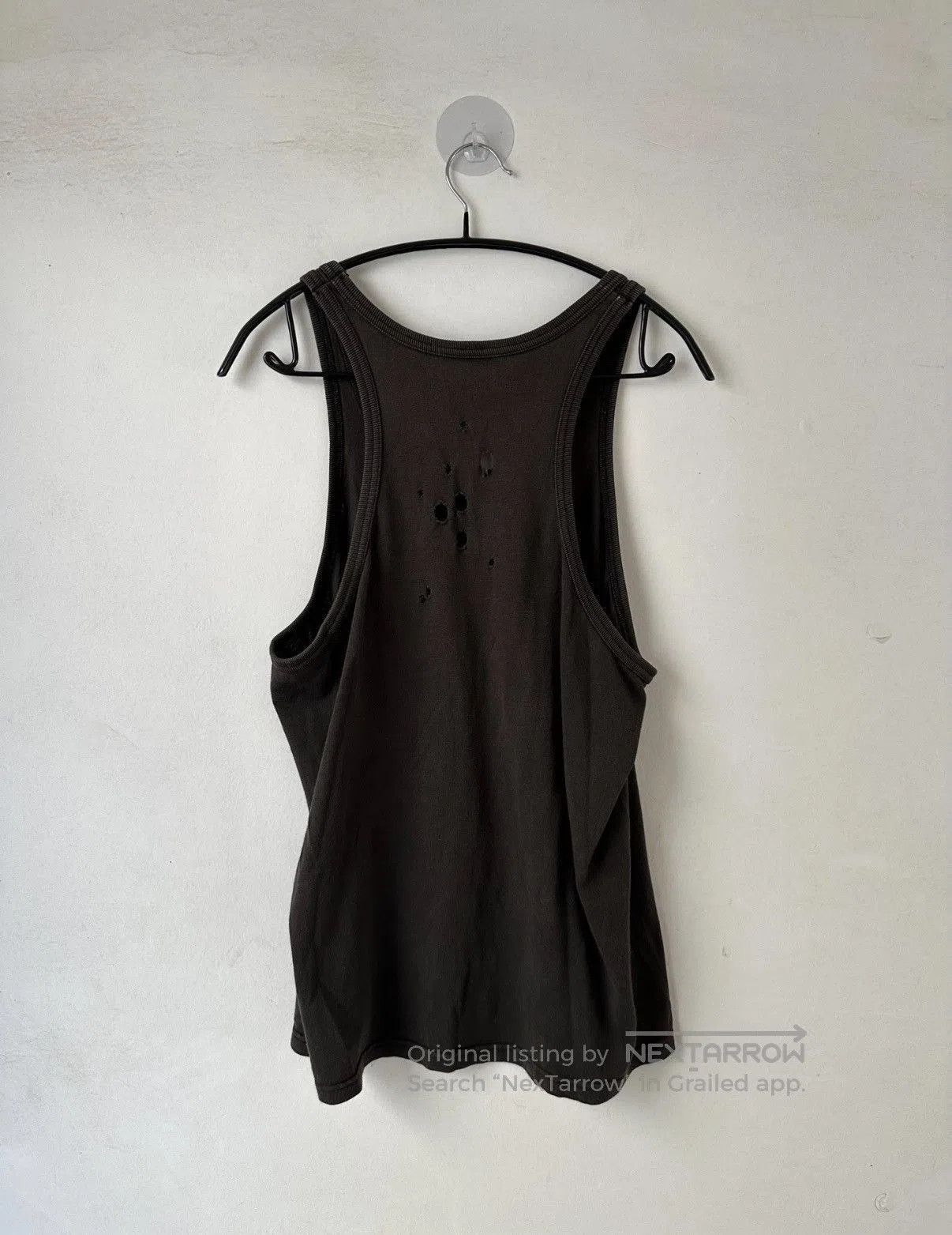 Number (N)ine Distressed Skull Graphic Sleeveless Top. Size US L / EU 52-54 / 3 - 3 Thumbnail