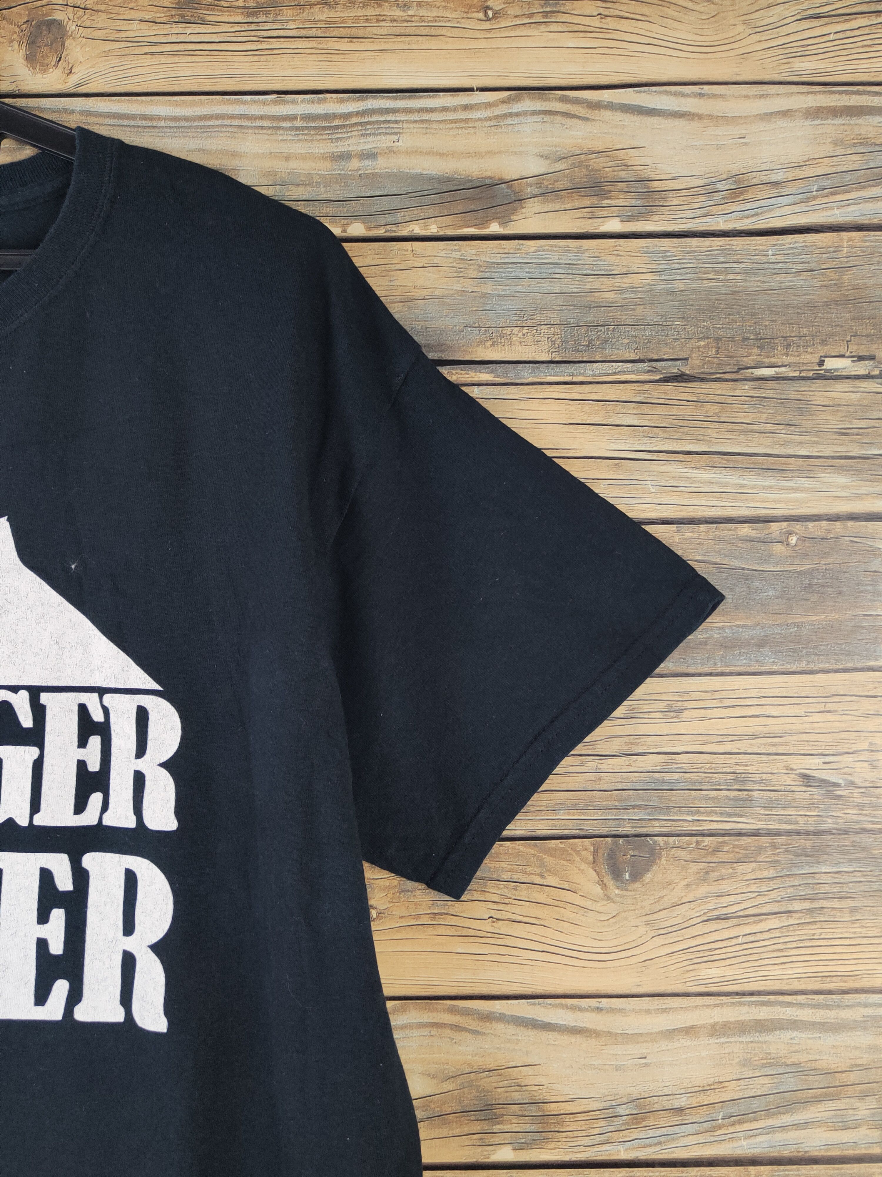 Band Tees DL Stranger Danger 55 Black Short Sleeve T-shirt #2176 Size US L / EU 52-54 / 3 - 6 Thumbnail