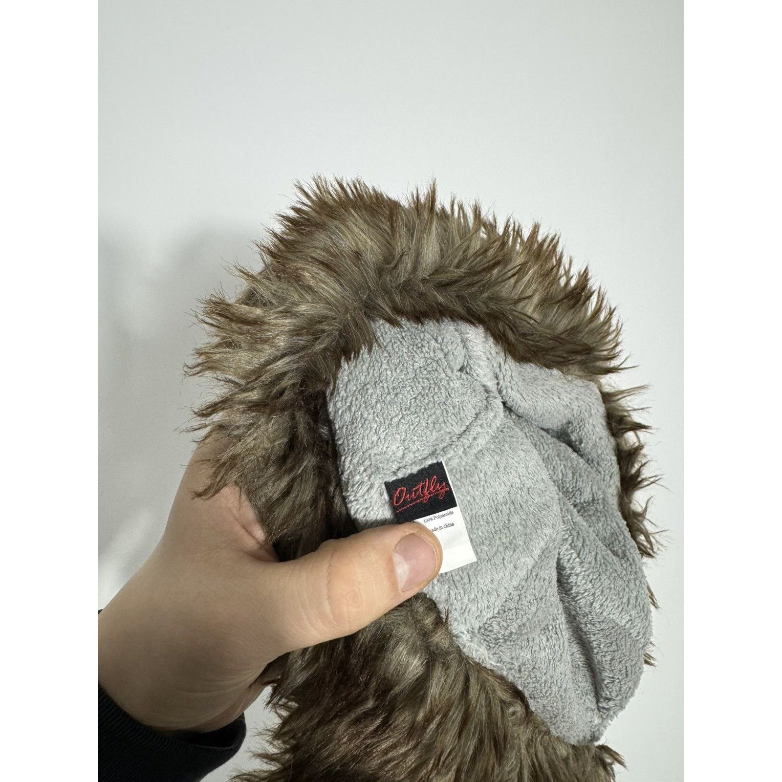 Japanese Brand Y2K Ushanka Fur Fuzzy Hat 90s Style Vintage ifsixwasnine+ Size ONE SIZE - 6 Thumbnail