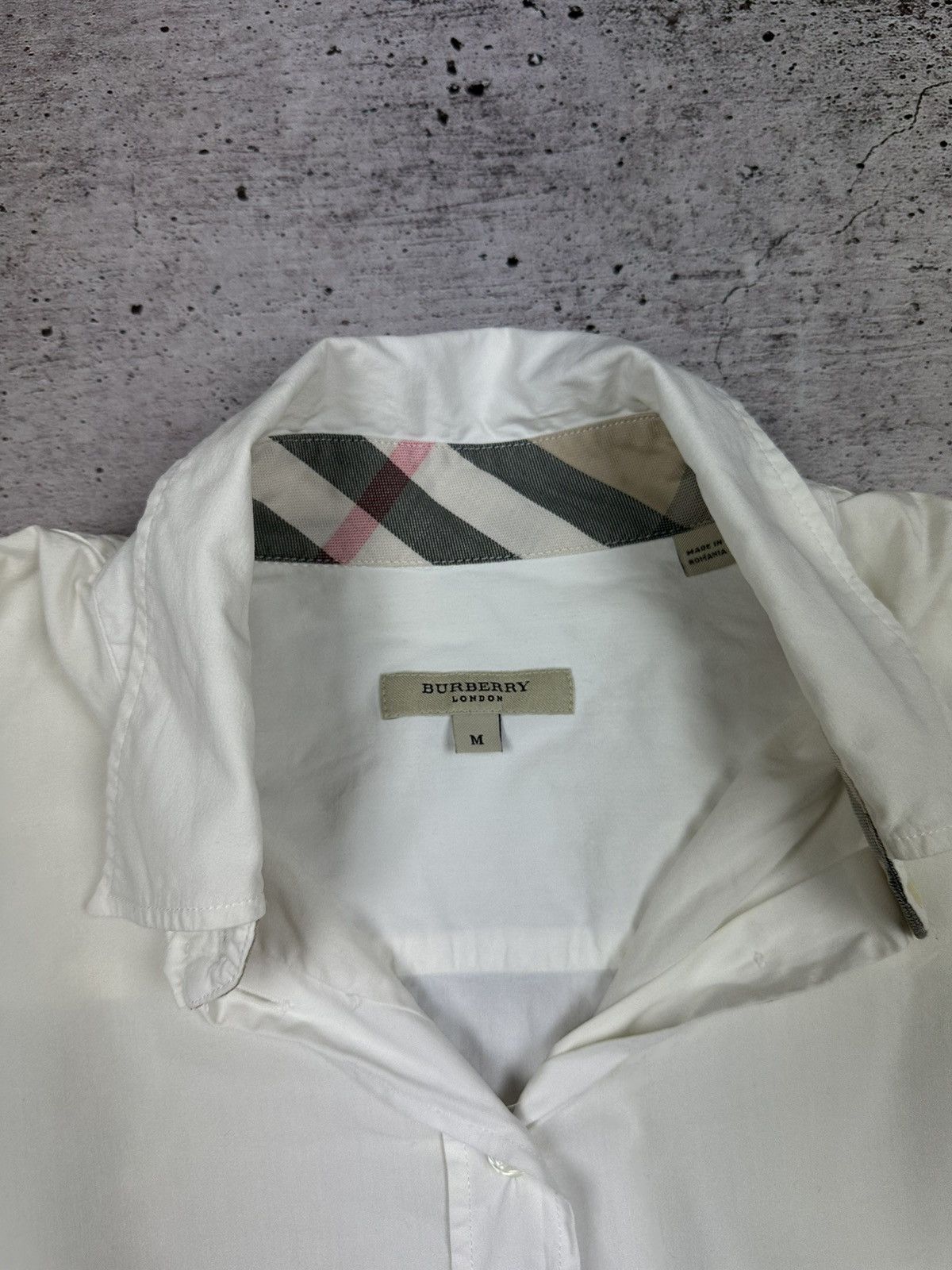 Burberry Women's Burberry Vintage Nova Check Sleeves Button Up Shirt Size M / US 6-8 / IT 42-44 - 6 Thumbnail