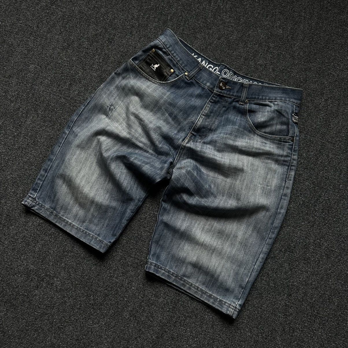 Kangol VTG Man Kangol Denim Shorts Size 34 Old Money Casual Y2K 00s Size US 34 / EU 50 - 2 Thumbnail