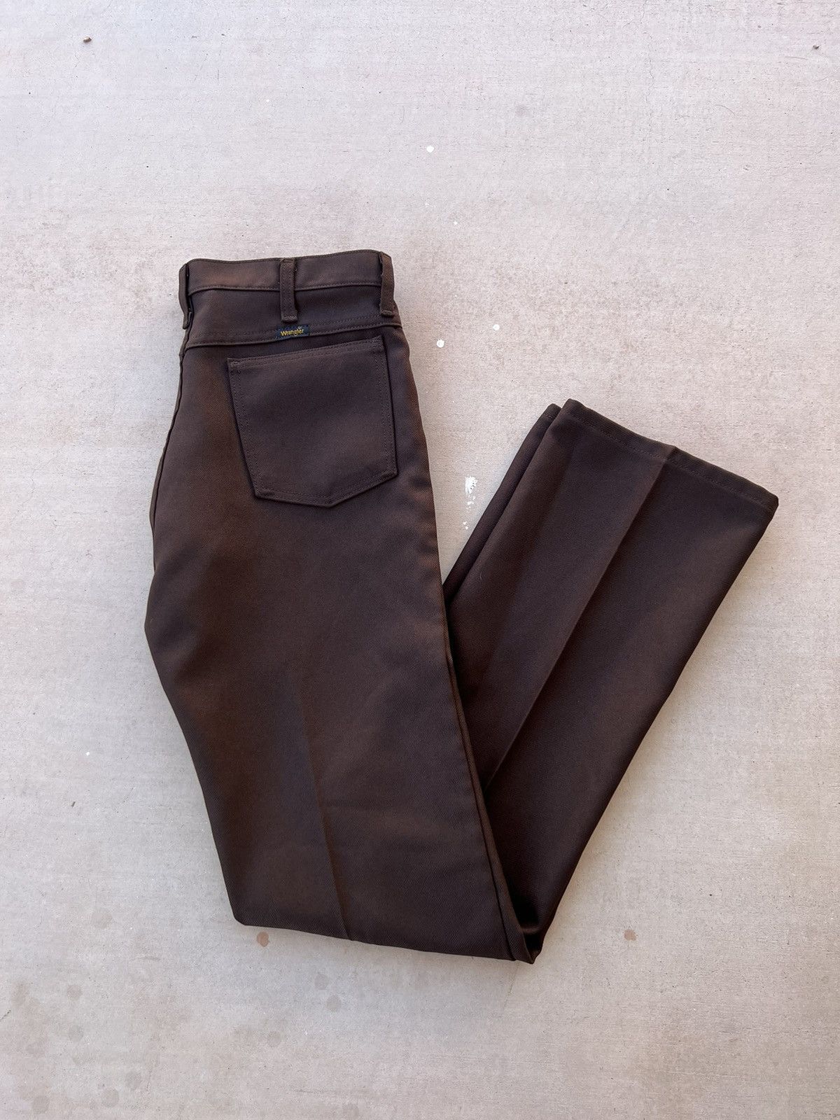 Wrangler Vintage Wrangler Brown Flares Size 33 x 34 Size US 33 - 1 Thumbnail
