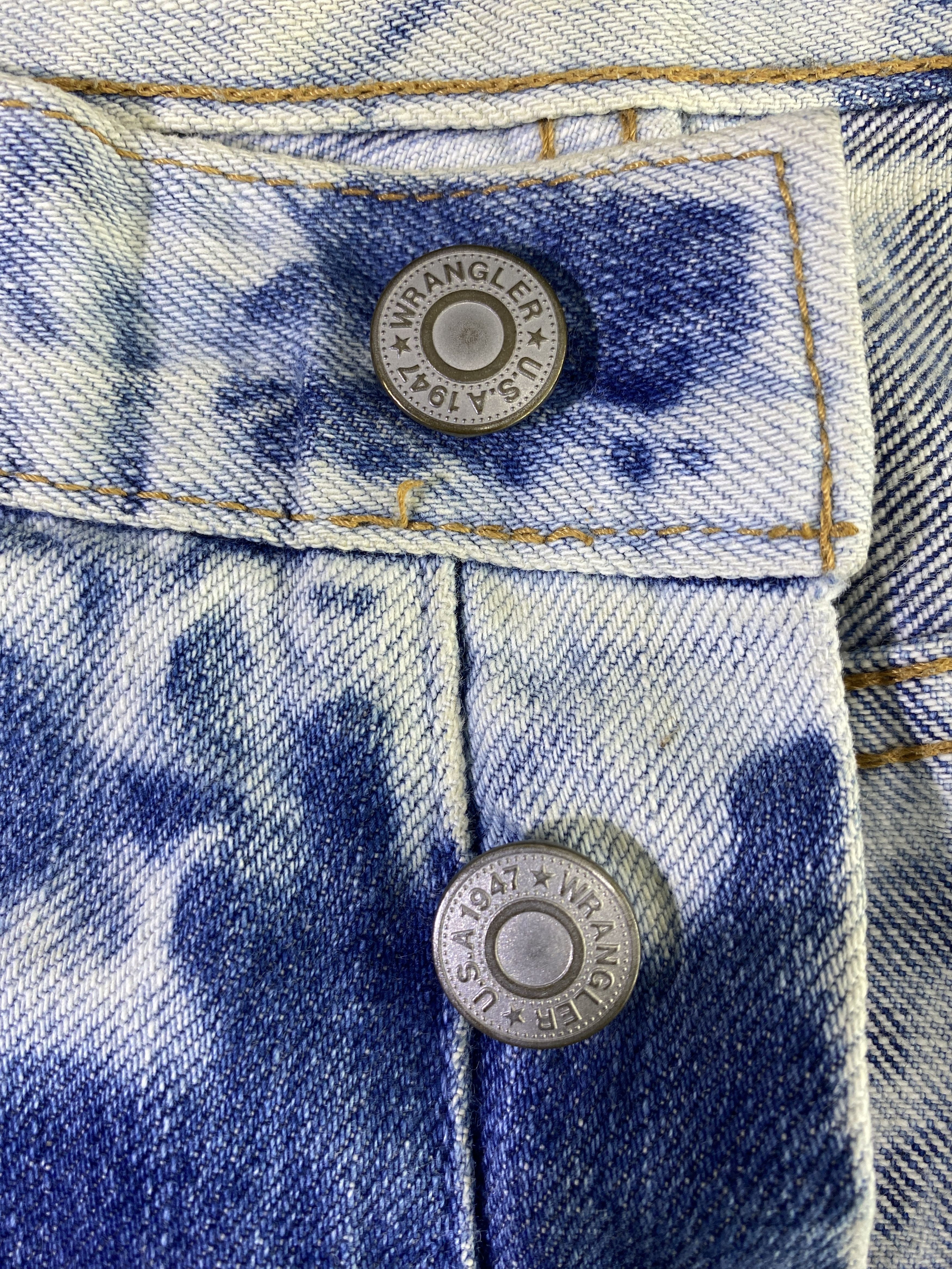 Wrangler Vintage wrangler Flare Lightning Blue Jeans - J953 Size US 28 / EU 44 - 8 Thumbnail