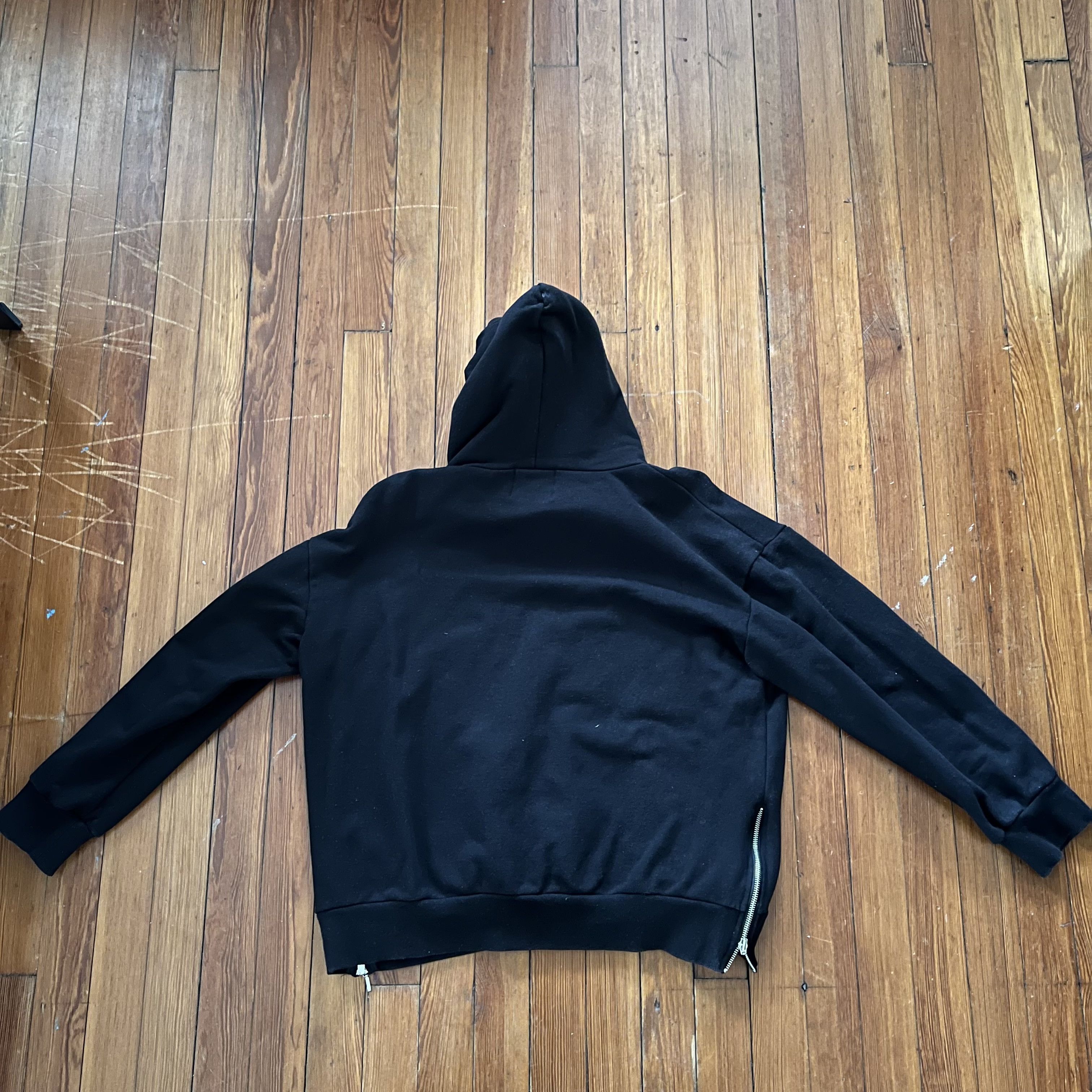 Japanese Brand Casper John Side-zip hoodie / Black / Medium Size US M / EU 48-50 / 2 - 5 Thumbnail
