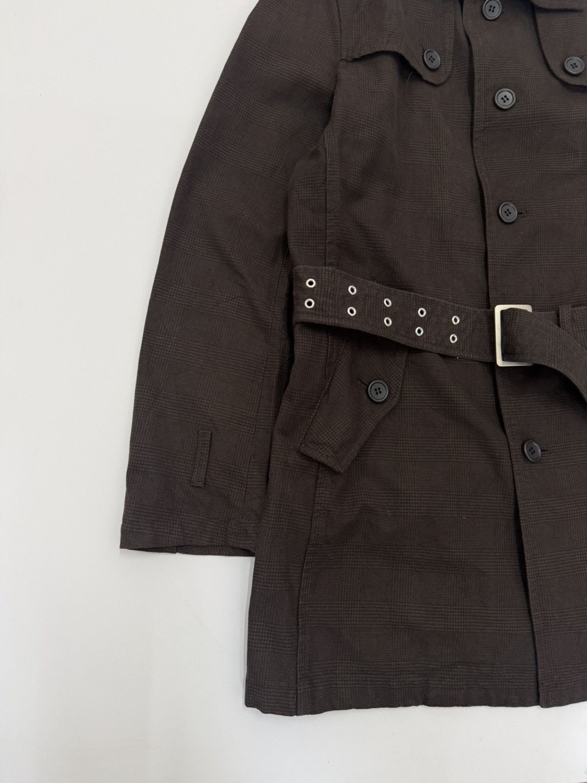 PPFM 🔥 PPFM Box Houndstooth Trench Coat Avant garde - L Size US M / EU 48-50 / 2 - 4 Thumbnail