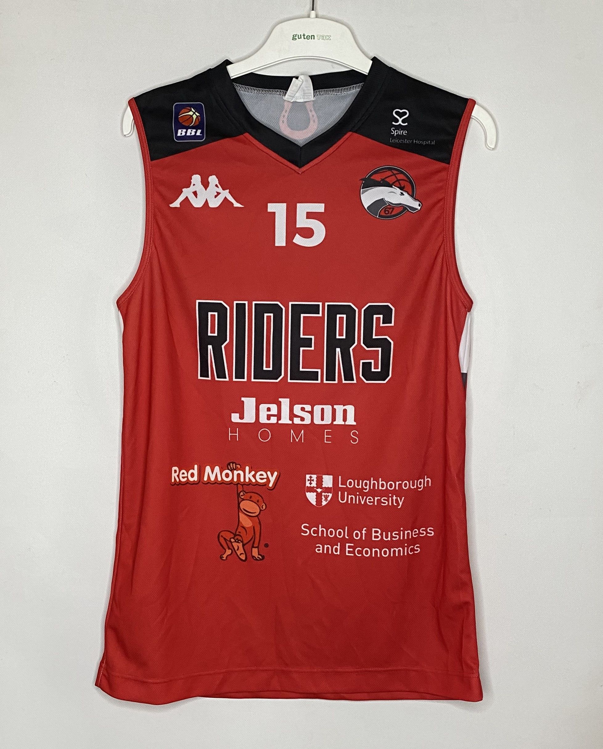 Kappa × NBA LEICESTER RIDERS JERSEY SHIRT BRITISH BASKETBALL LEAGUE Size US M / EU 48-50 / 2 - 1 Thumbnail