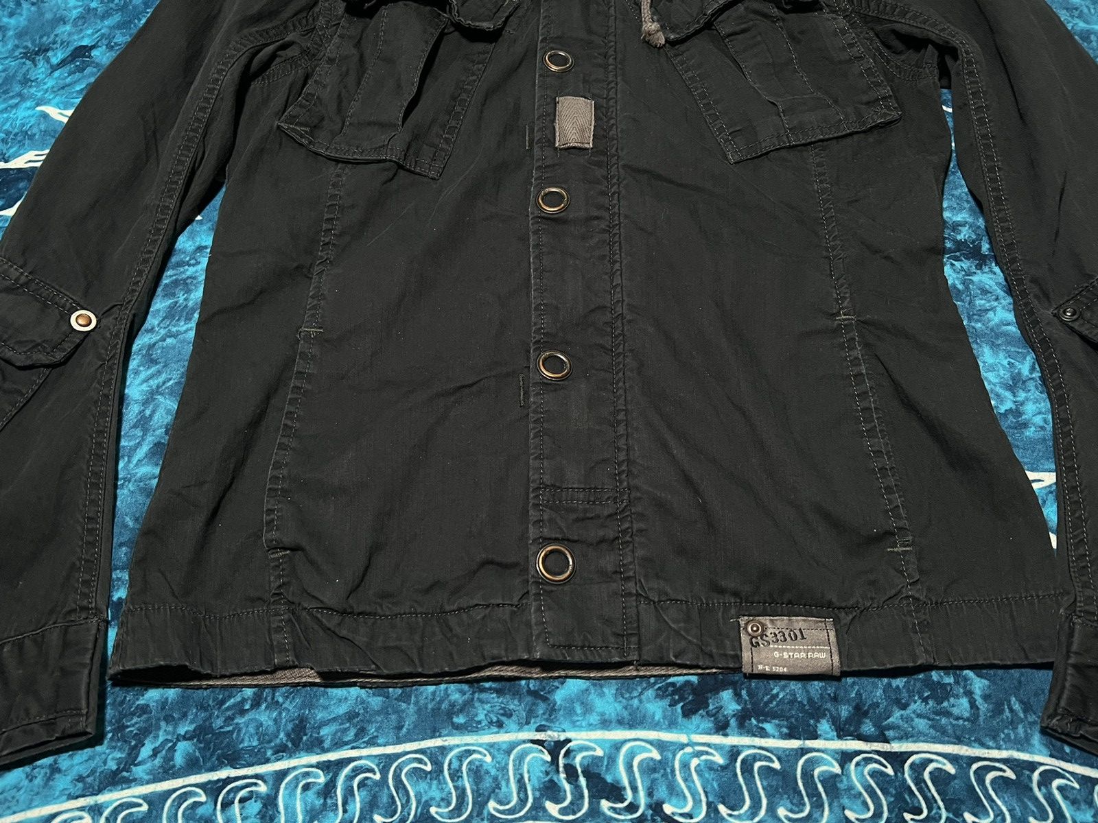 G-Star Y2K G Star Raw Sniper Hooded Shirt Jacket Zip Military Size M / US 6-8 / IT 42-44 - 4 Thumbnail