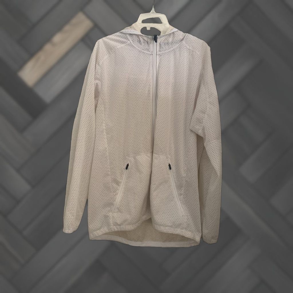Adidas Adidas Womens Team Issue Fleece Full Zip Hoodie White L Large Hoodie Womens Size L / US 10 / IT 46 - 1 Thumbnail