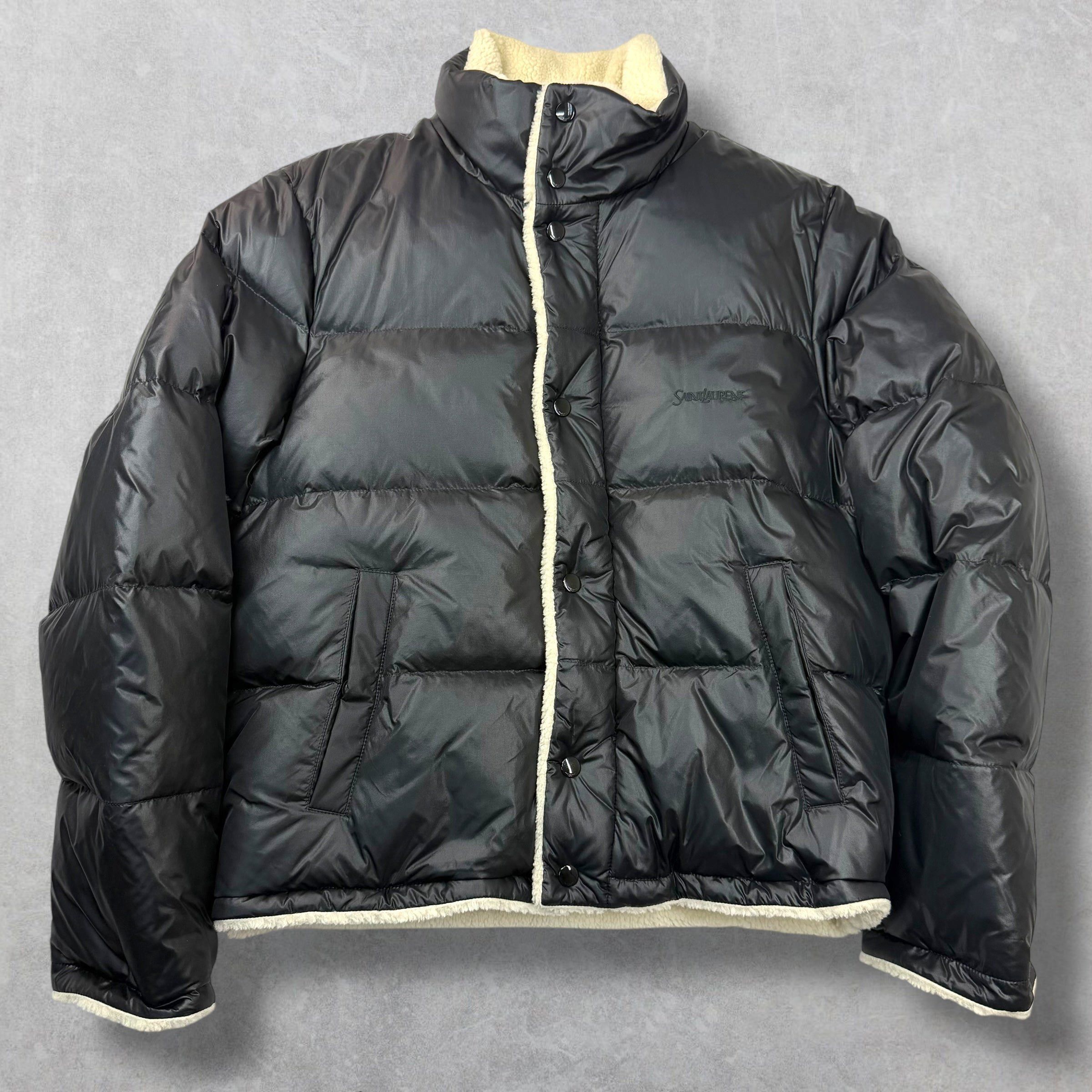 Other Saint Laurent Doudoune Faux Shearling Jacket 50 (M) Size US M / EU 48-50 / 2 - 1 Thumbnail