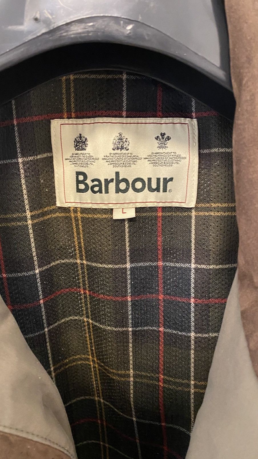 Barbour Barbour Edlingham Waterproof Jacket - Size L (Olive/Khaki) Size US L / EU 52-54 / 3 - 7 Thumbnail