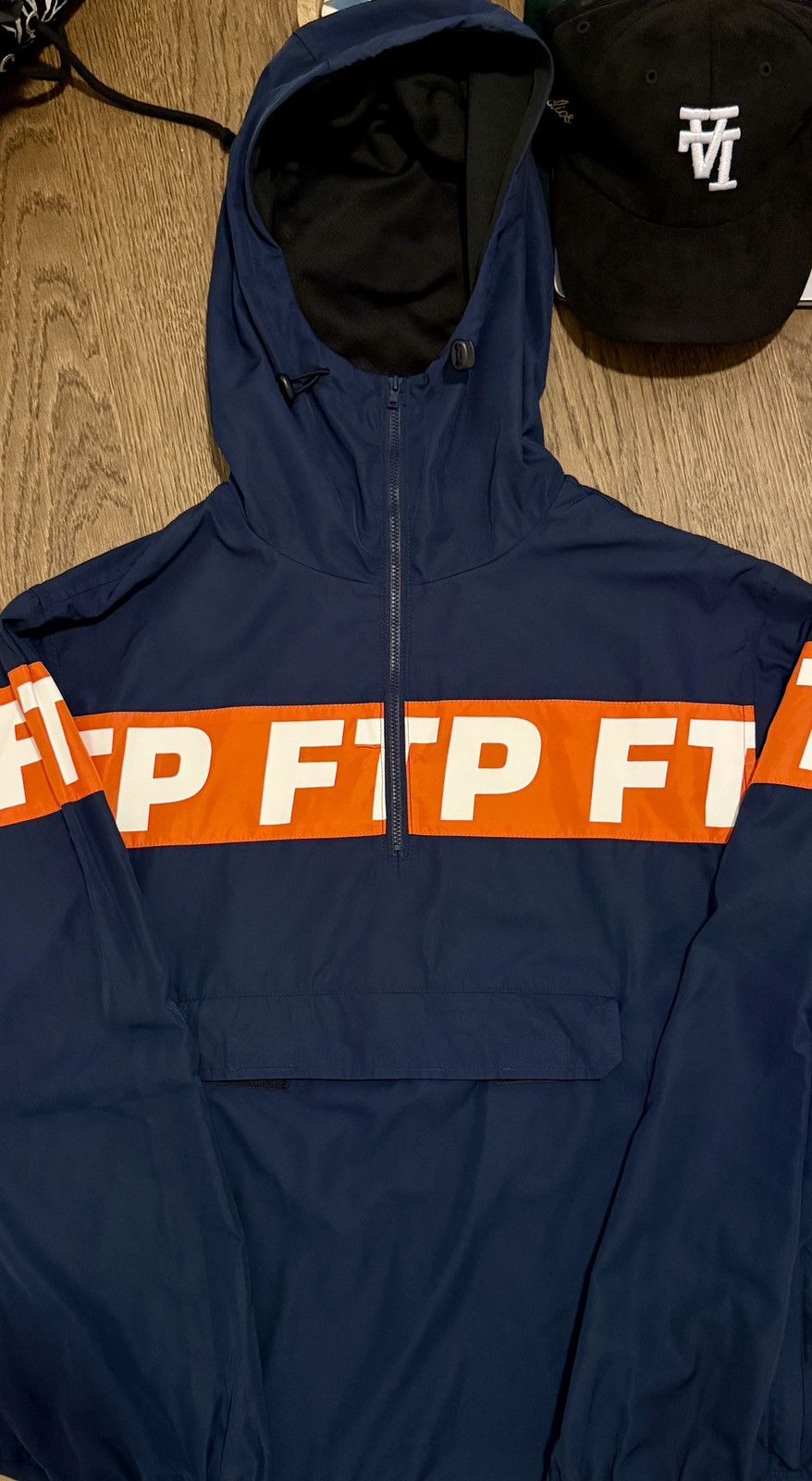 Fuck The Population FTP Anorak/ Wind Breaker. Size US L / EU 52-54 / 3 - 1 Thumbnail