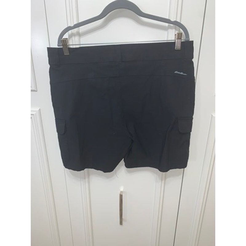 Eddie Bauer Eddie Bauer Women's Cargo Trail Shorts Black Size 16 Casual Size 38" / US 16 / IT 52 - 6 Thumbnail