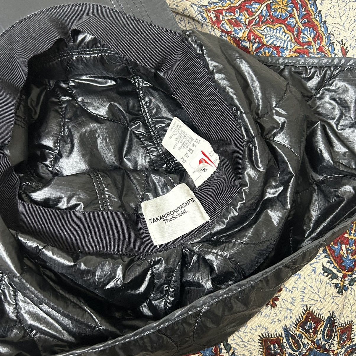Takahiromiyashita The Soloist. TAKAHIRO MIYASHITA THE SOLOIST AW19 quilted trooper hat Size ONE SIZE - 3 Thumbnail
