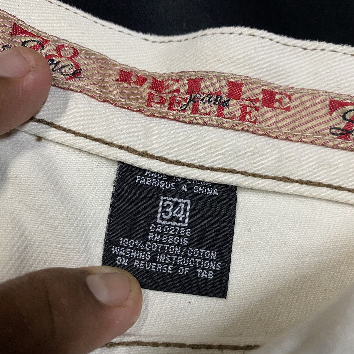 Pelle Pelle × Vintage Vintage Pelle Pelle Carpenter Jeans Size US 34 / EU 50 - 9 Thumbnail