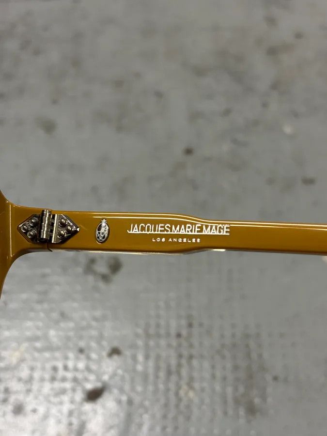 Jacques Marie Mage Jacques Marie Mage Aviator Camel Sunglasses Size ONE SIZE - 7 Thumbnail