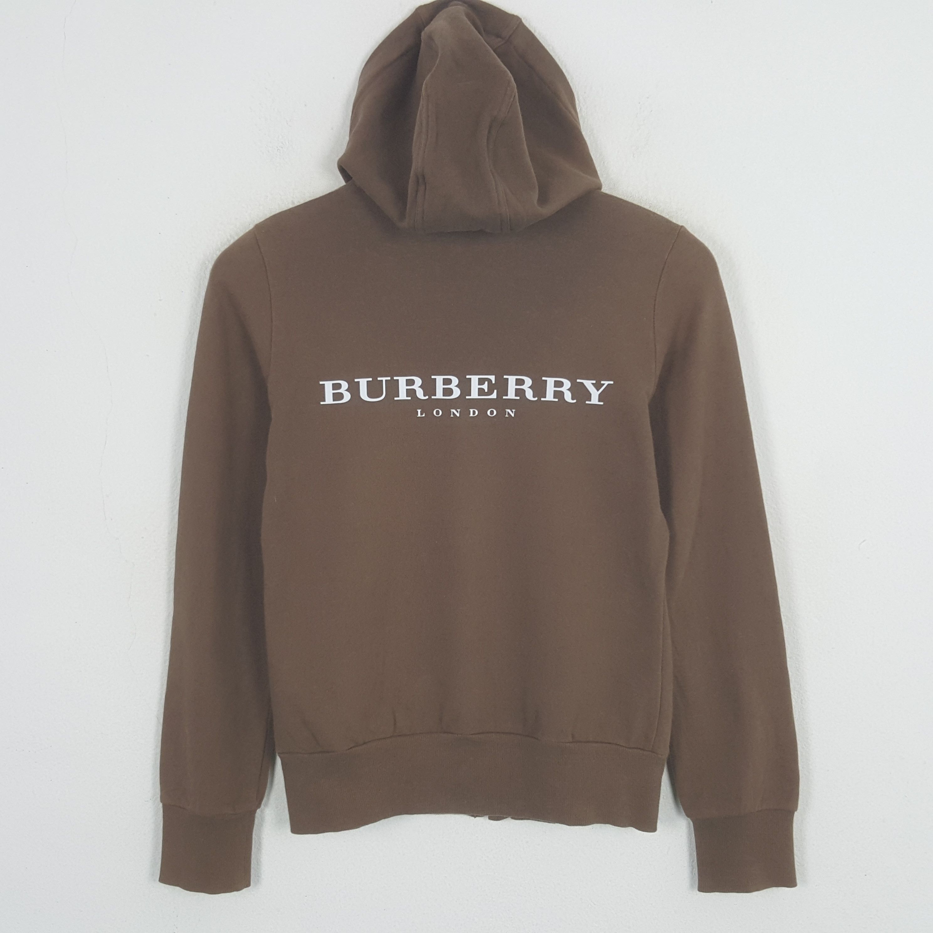 Burberry Vintage Burberry Blue Label Custom SpellOut Jacket Hoodie Size XS / US 0-2 / IT 36-38 - 1 Thumbnail