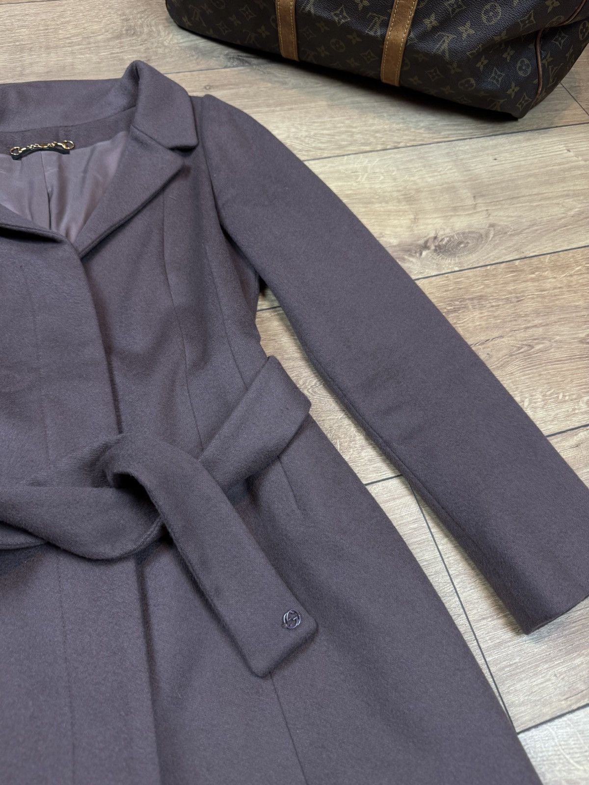 Gucci Wool trench coat Gucci original luxury streetwear item Size S / US 4 / IT 40 - 2 Thumbnail