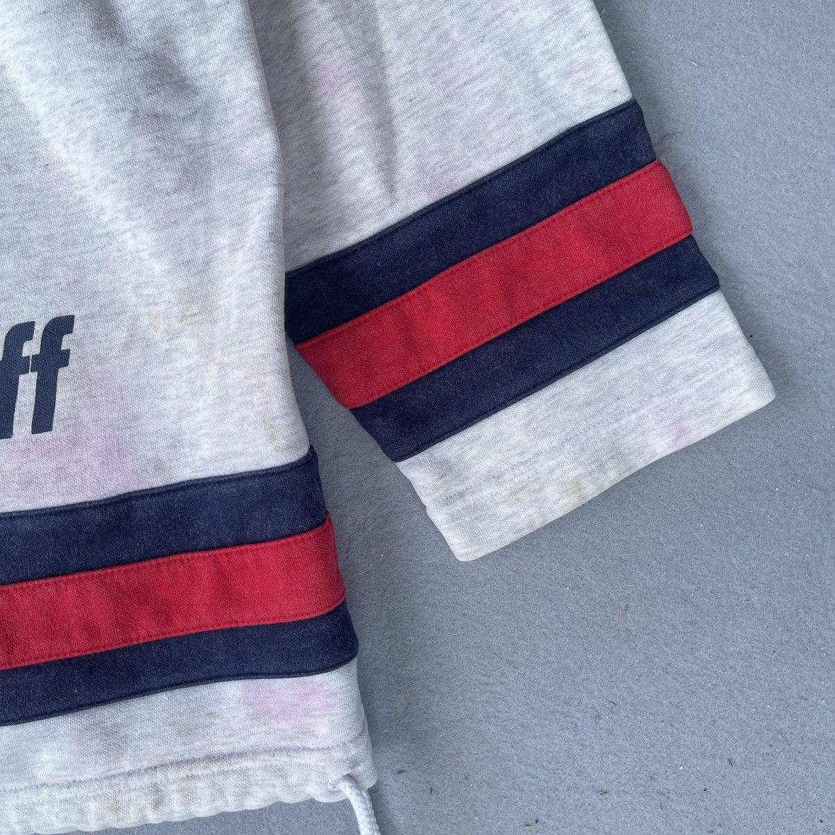 Wilson Vintage 90s Wilson Pro Staff Hoodie – Grey/Red/Navy Size US L / EU 52-54 / 3 - 10 Thumbnail