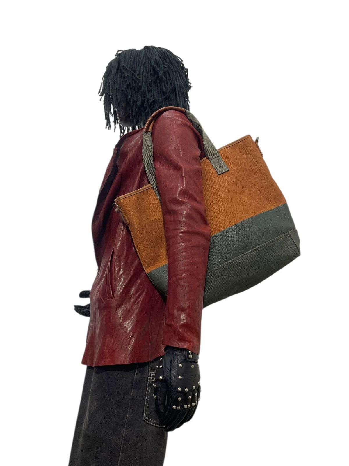 Hard Cotton Duck L.L. Bean Tote Shoulder Bag 2🟩2
