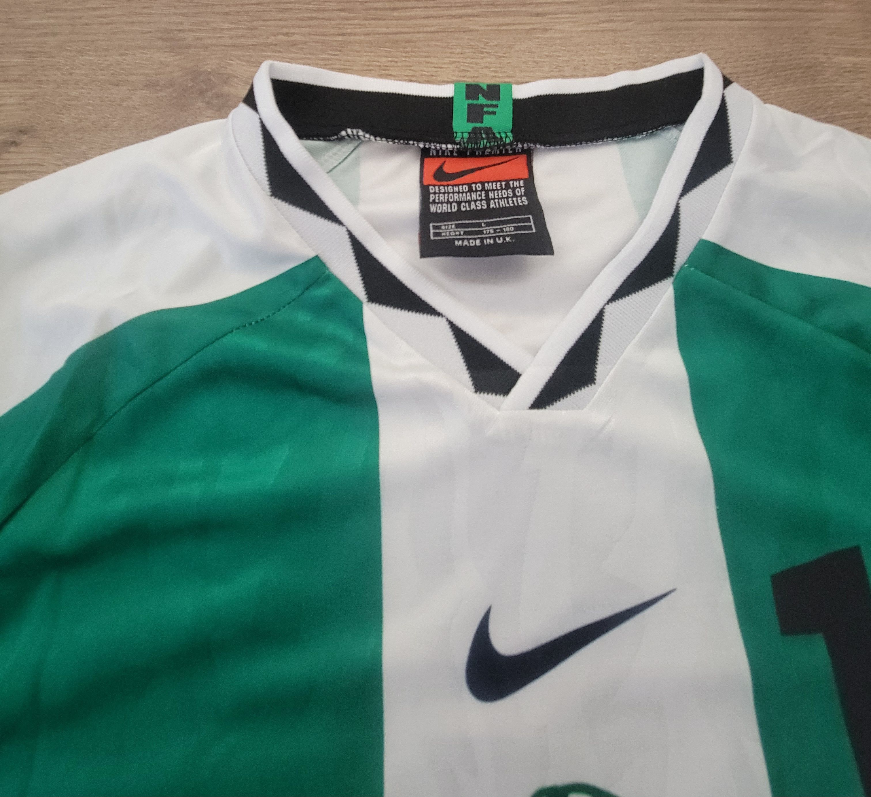 Other Okocha 10 Nigeria home 1996 Jersey vintage football shirt Size US L / EU 52-54 / 3 - 4 Thumbnail