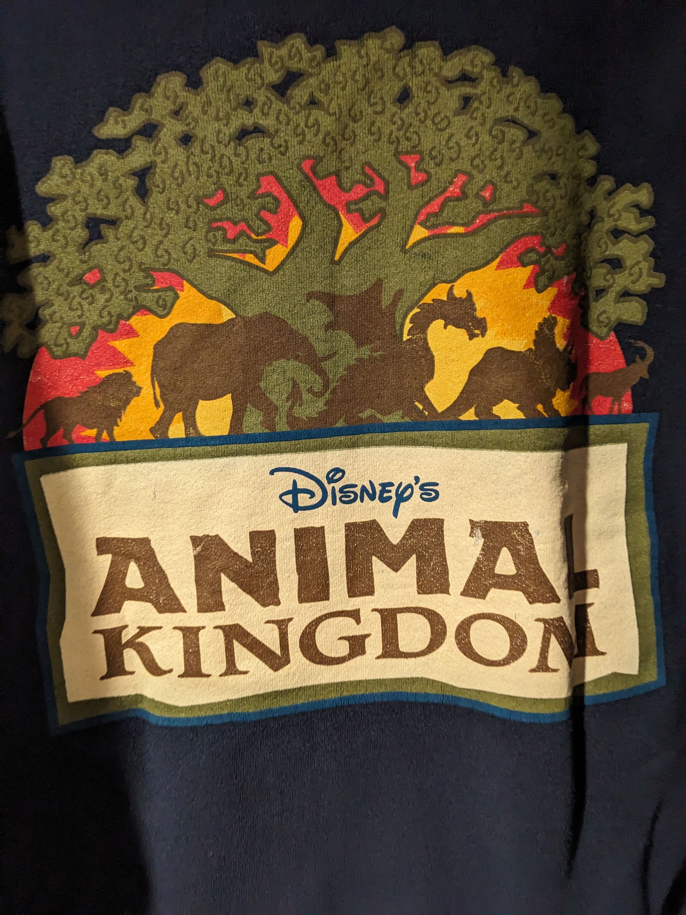 Mickey Inc Vintage 90s Disney Animal Kingdom Mickey Inc Sweatshirt Size US L / EU 52-54 / 3 - 2 Thumbnail