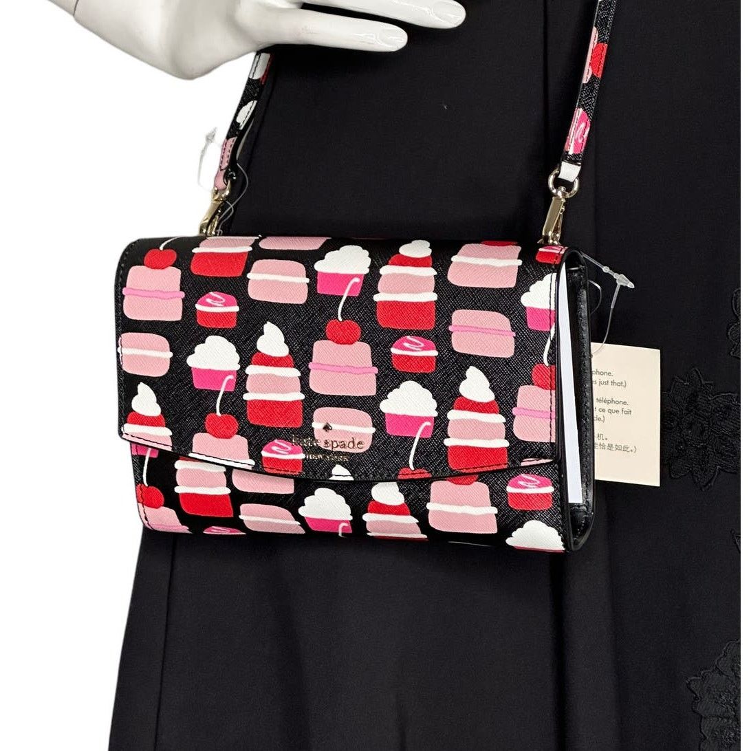 Kate Spade Kate Spade Pastries Phone Convertible Wallet Crossbody Bag Size ONE SIZE - 2 Thumbnail