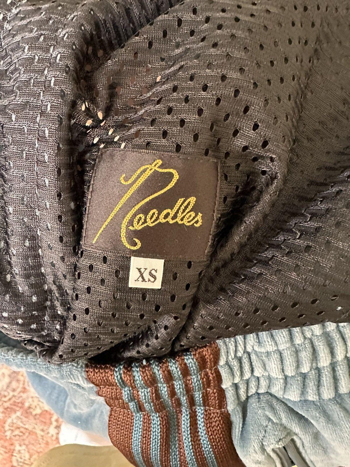 Needles Needles Velour Blue/ Brown Track Pant Size US 30 / EU 46 - 6 Thumbnail