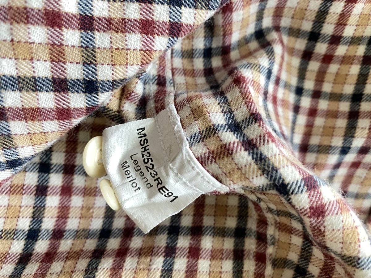 Barbour × Vintage Barbour Steve McQueen Plaid legend merlot ls check Shirt Size US XL / EU 56 / 4 - 7 Thumbnail