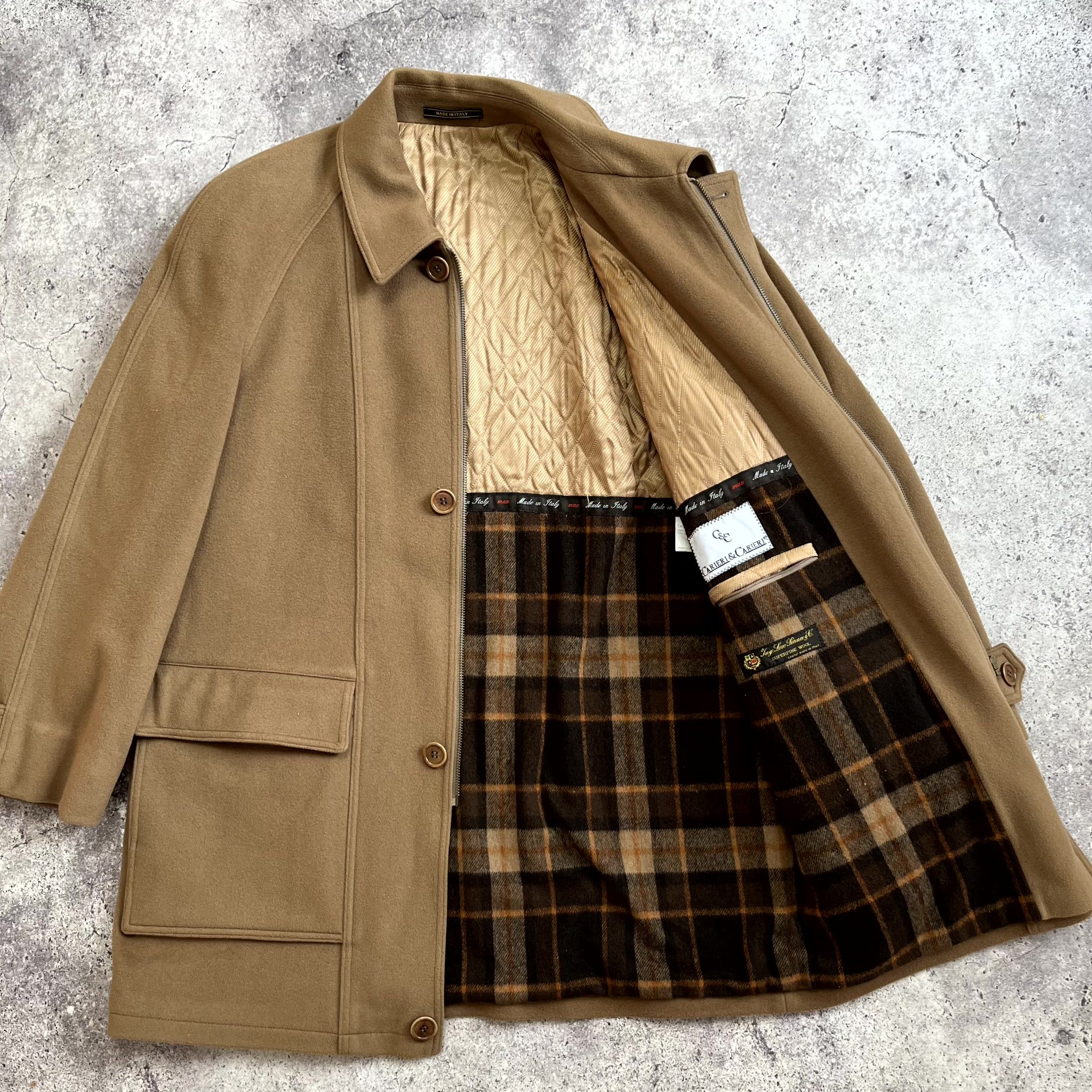 Loro Piana Vintage Loro Piana Biege Coat Jacket Size 48 M-L Size US M / EU 48-50 / 2 - 6 Thumbnail