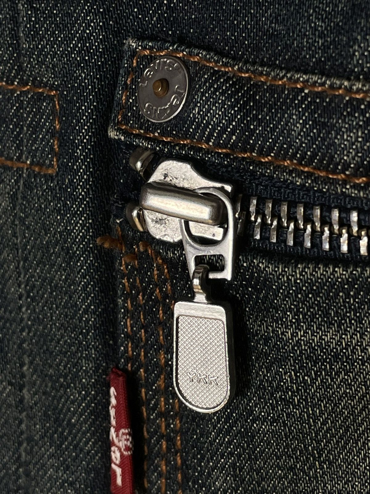 Japanese Brand × Levi's Vintage Levis Japanese Brand 90s Diesel Style Denim jacket Size S / US 4 / IT 40 - 11 Thumbnail