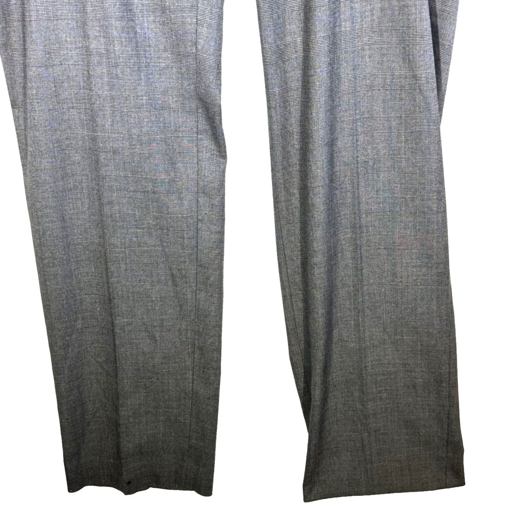 Polo Ralph Lauren Polo Ralph Lauren Dress Pants Men 36x34 Gray Glen Plaid Stretch Mid Rise Flat Front Slacks Size US M / EU 48-50 / 2 - 5 Thumbnail