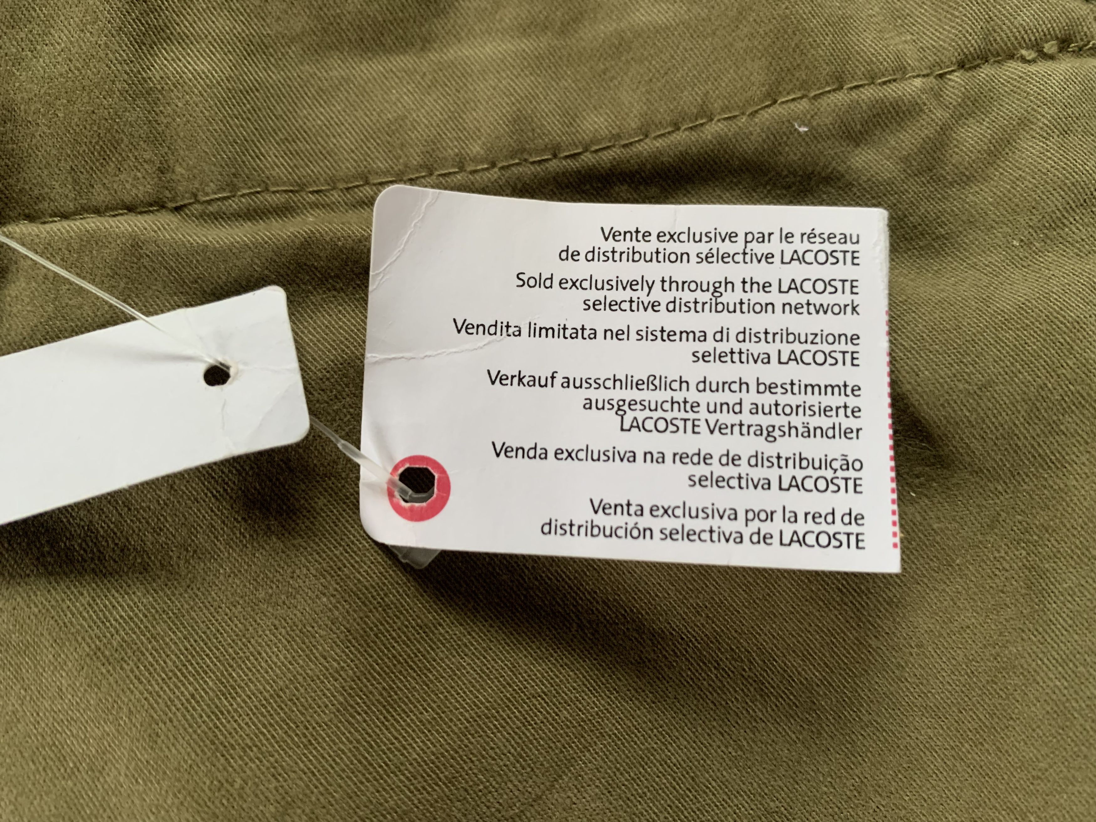 Lacoste New Lacoste Chino Pants Trousers Size US 36 / EU 52 - 9 Thumbnail