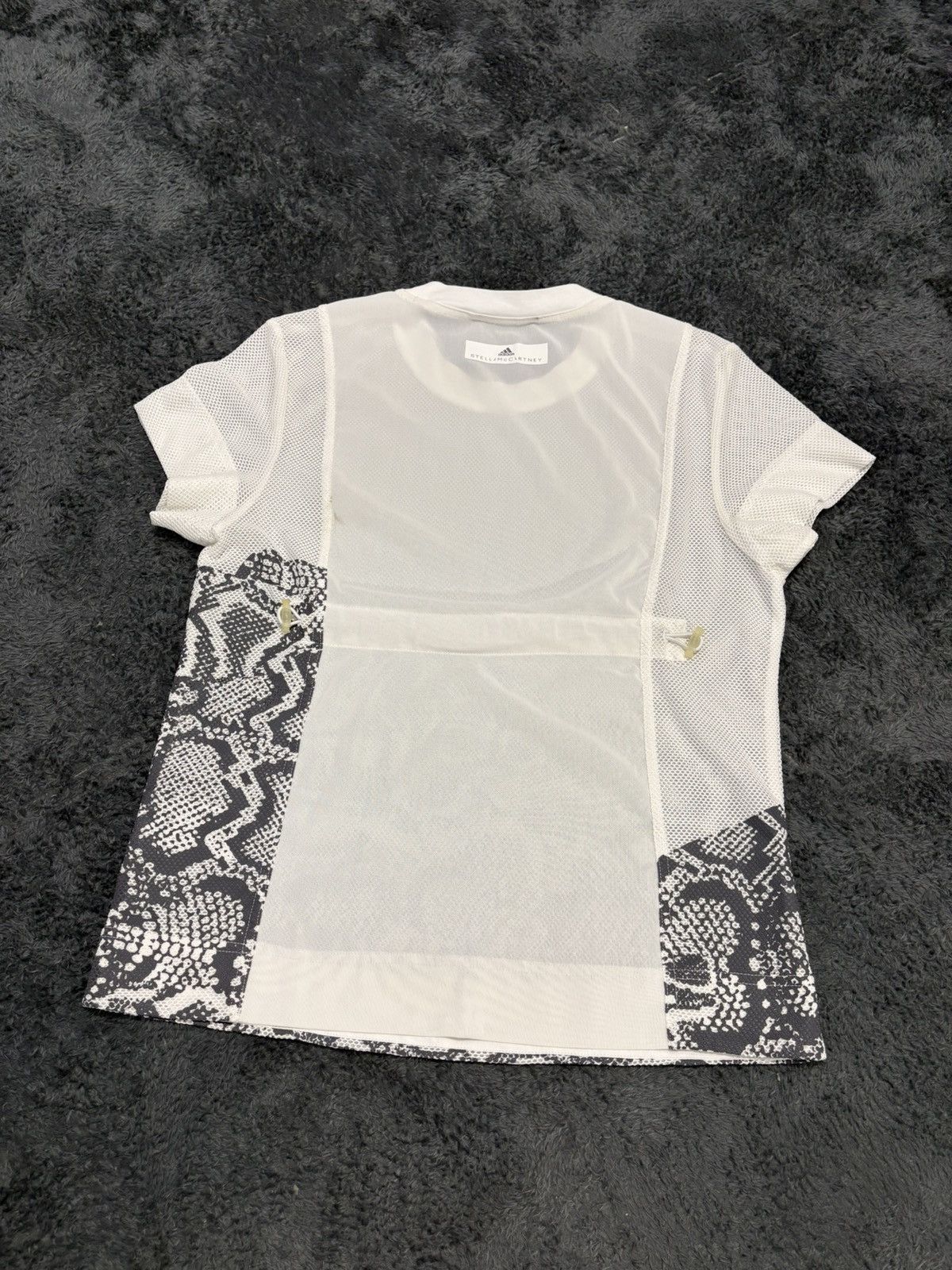 Adidas × Stella McCartney Adidas Stella McCartney SS 2017 Mesh Snake Print Tee Size S / US 4 / IT 40 - 7 Thumbnail