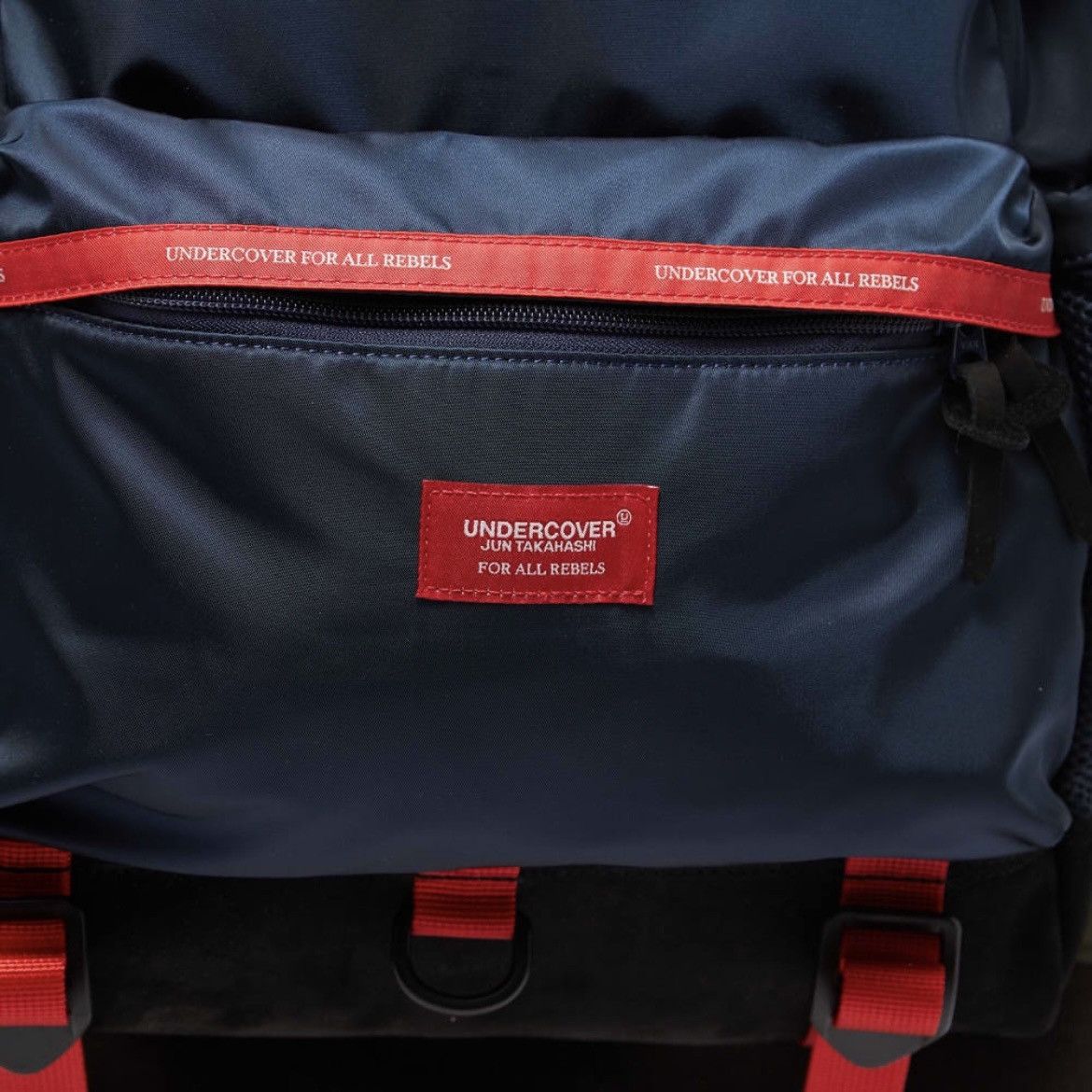 Japanese Brand × Jun Takahashi × Undercover Undercover By Jun Takahashi Nylon Backpack 🎒 Size ONE SIZE - 5 Thumbnail