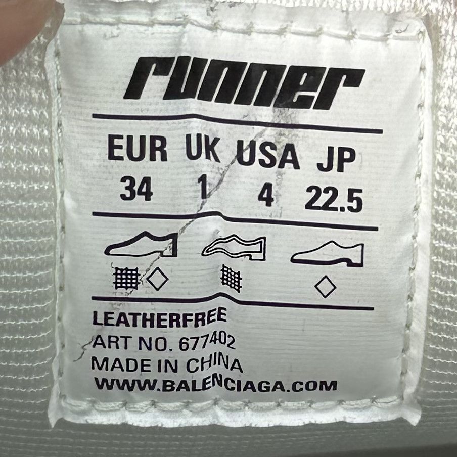 Balenciaga Balenciaga Runner White/Pink Size US 4 / IT 34 - 7 Thumbnail