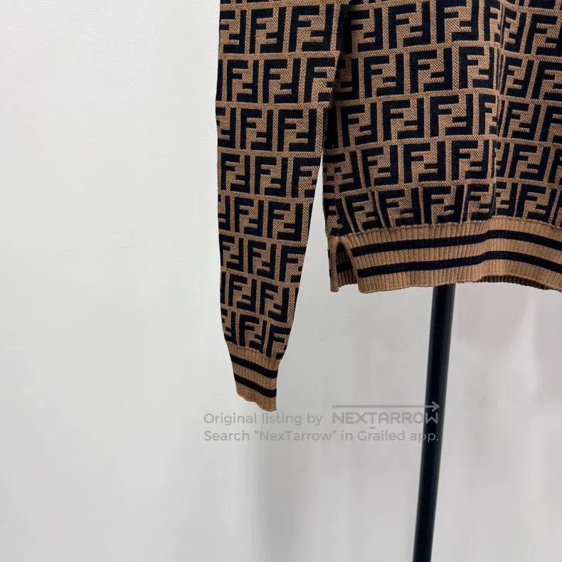 Fendi Fendi All-over Printed Knit Sweater Size XS / US 0-2 / IT 36-38 - 5 Thumbnail