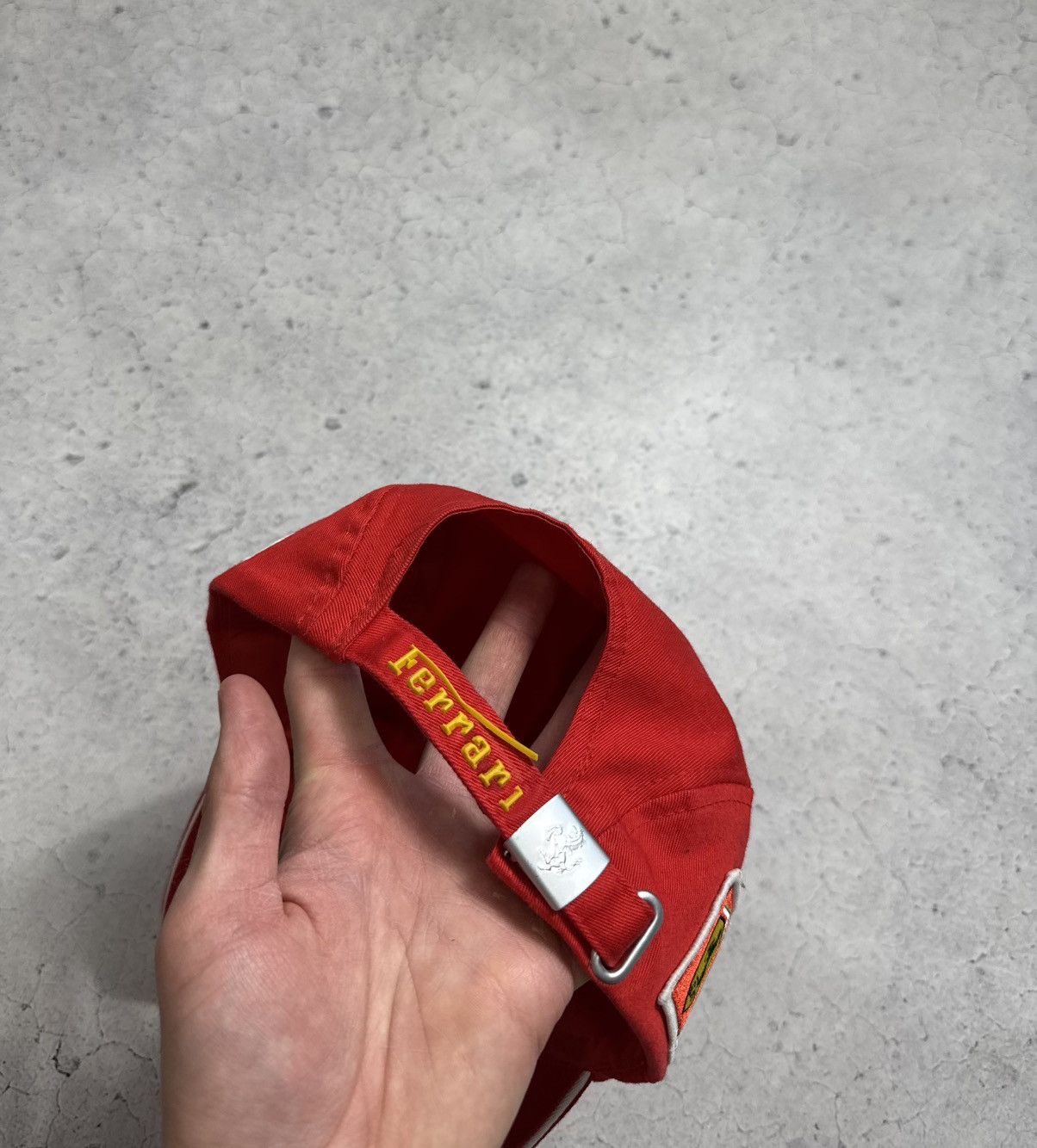 Ferrari Ferrari Vintage Racing Cap Big Logo Y2K Hype Size ONE SIZE - 4 Thumbnail